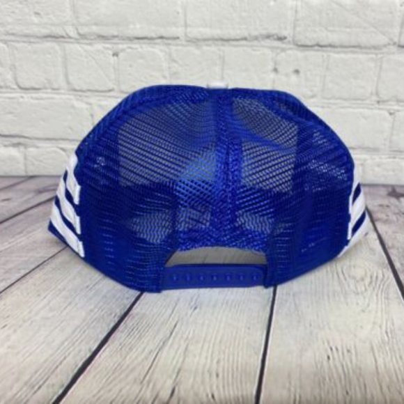 Vintage SIF Superior Industrial Frictions Edmonton, AB Trucker Hat Mesh Stripes - Picture 3 of 7